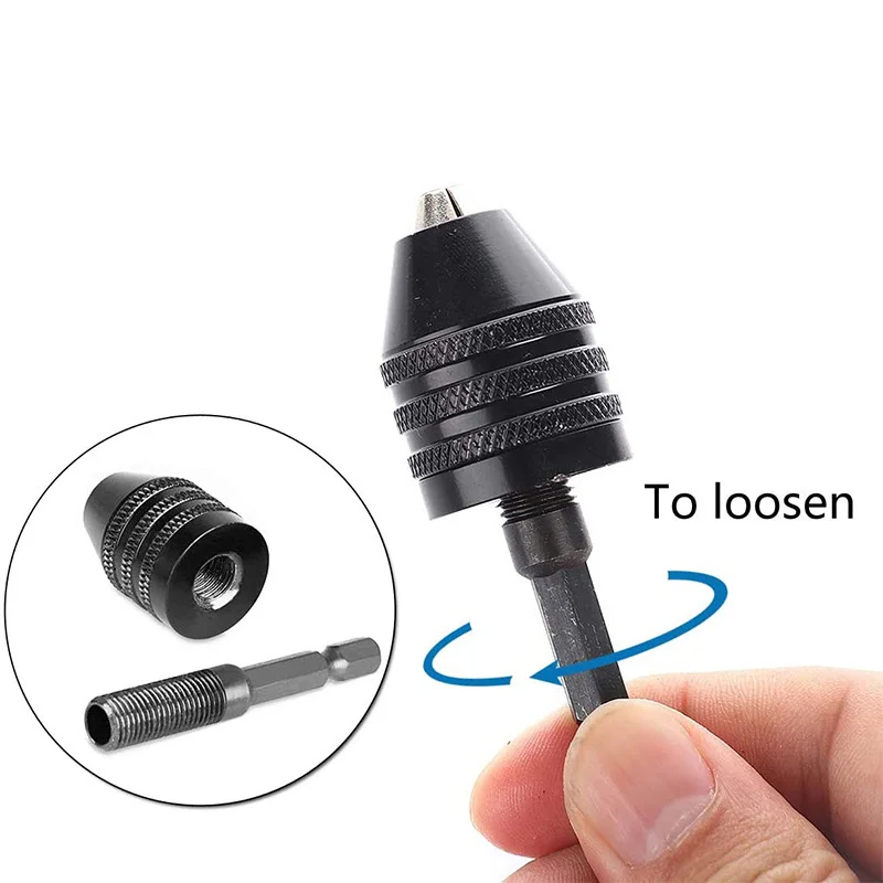Mini Keyless Drill Chuck 0.3-8 - đánh giá và giá Power Xchange Tools