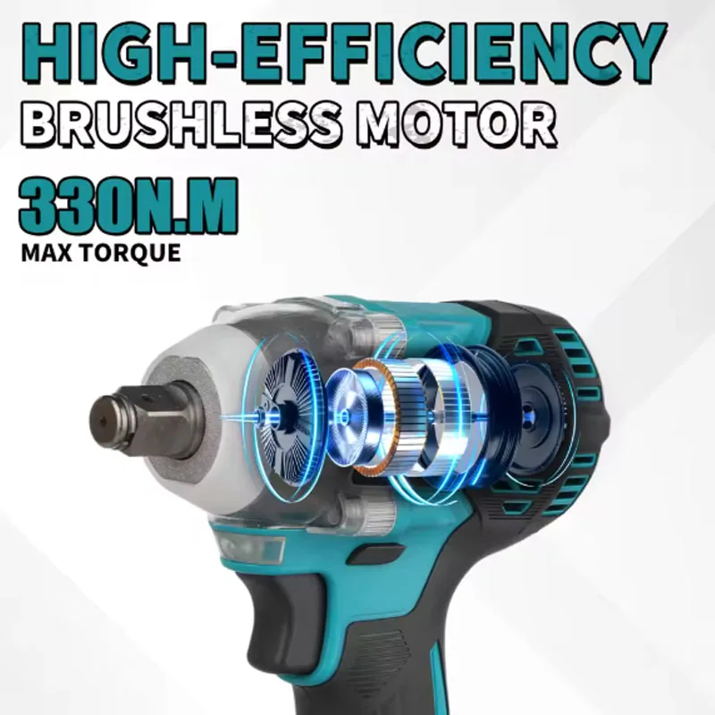 Makita DTW300 18V LXT Brushles - đánh giá và giá Makita Drill Dtw300