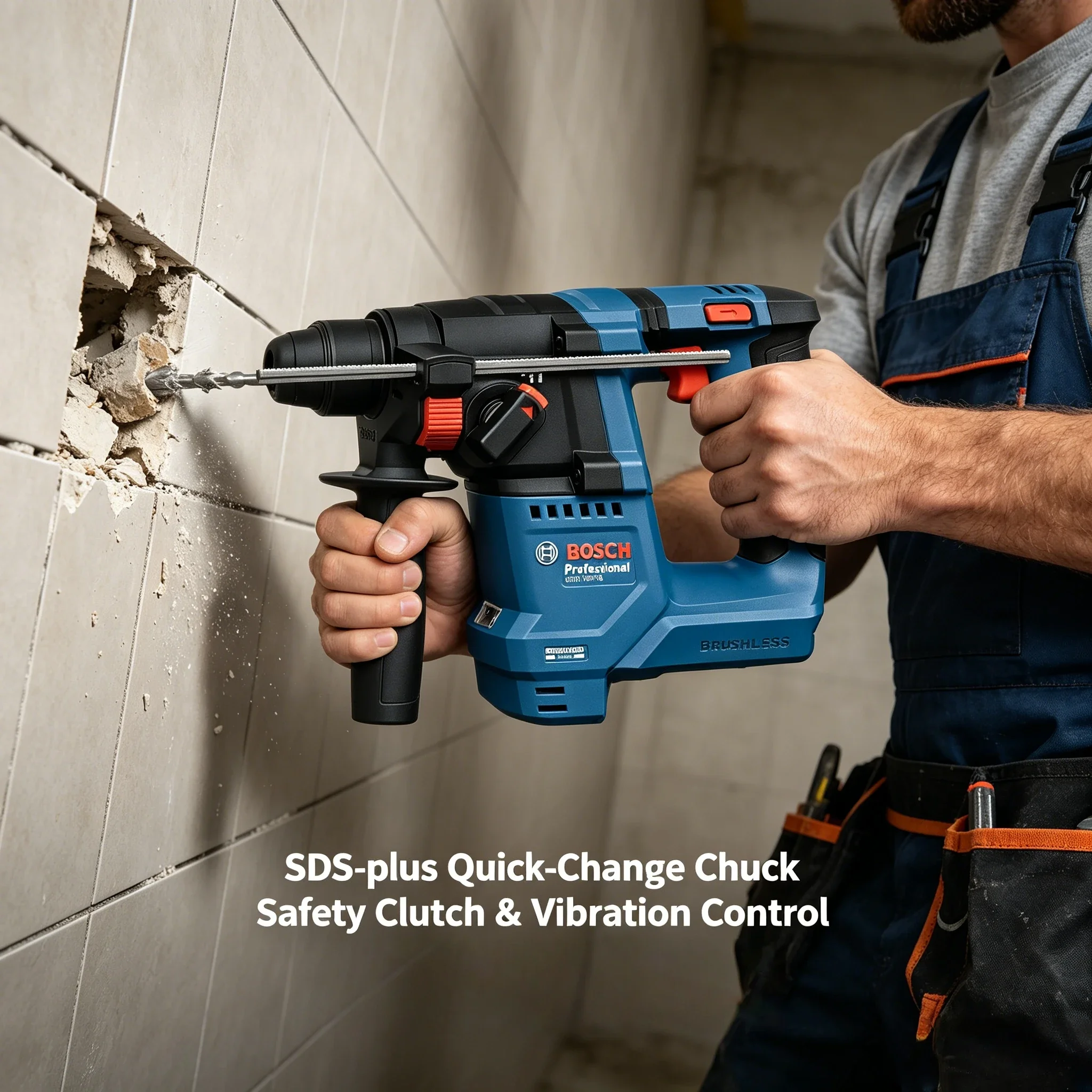 Bosch GBH 18V-18 18V Brushless - đánh giá và giá Power Tools Professional